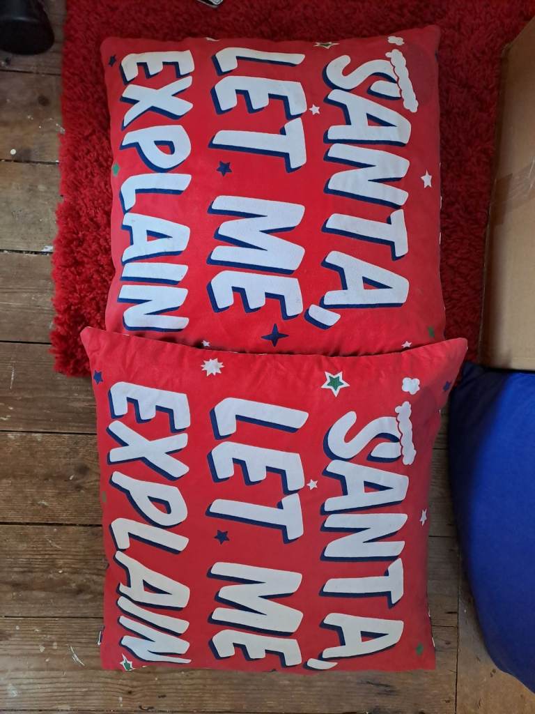 Christmas cushions 