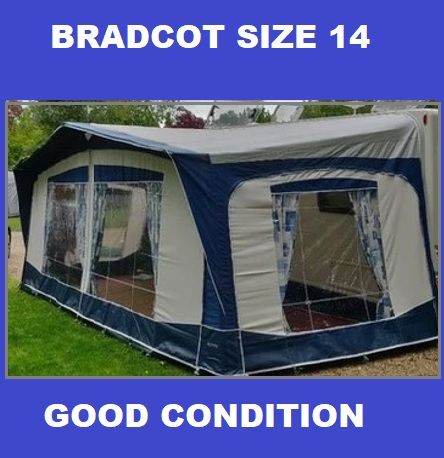 Caravan Awning Bradcot Awning Size 14 REDUCED