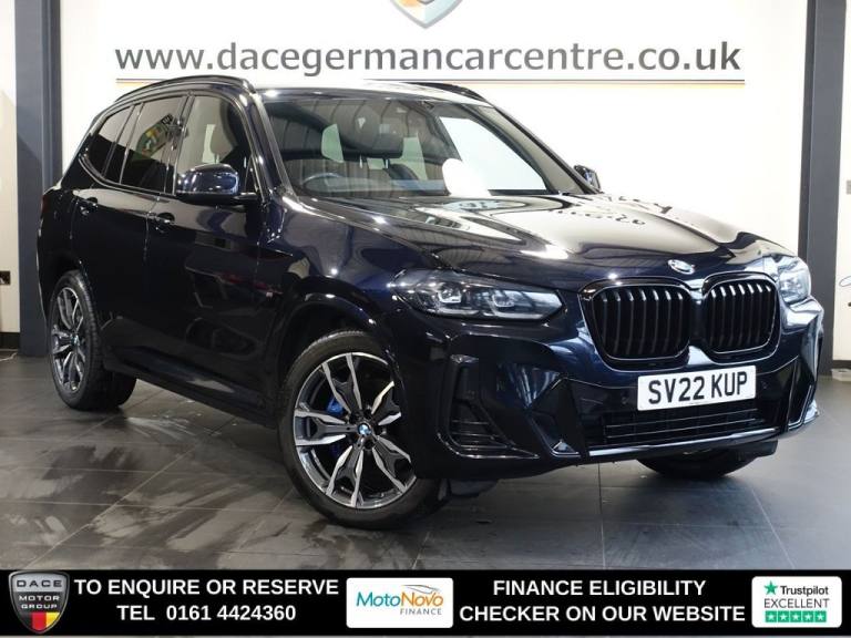 2022 BMW X3 2.0 20d MHT M Sport SUV 5dr Diesel Hybrid Auto xDrive Euro 6 (s/s) (190 ps) ESTATE DI...