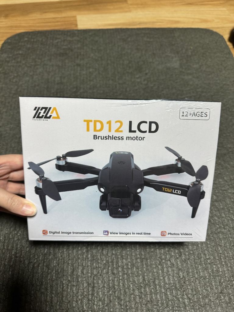 TD12LCD Drone with Camera 4K