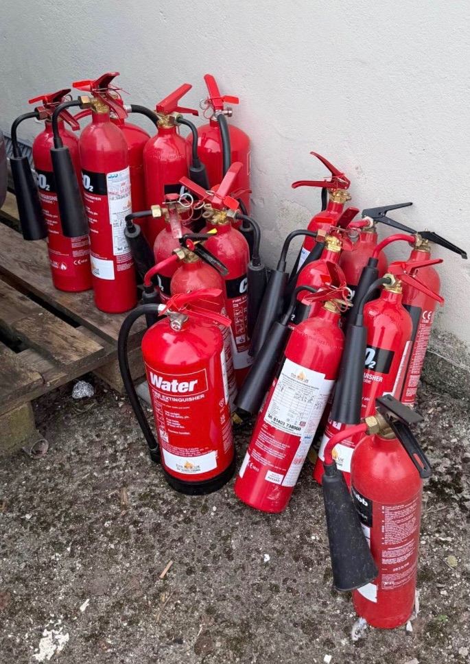 Fire extinguishers wanted 