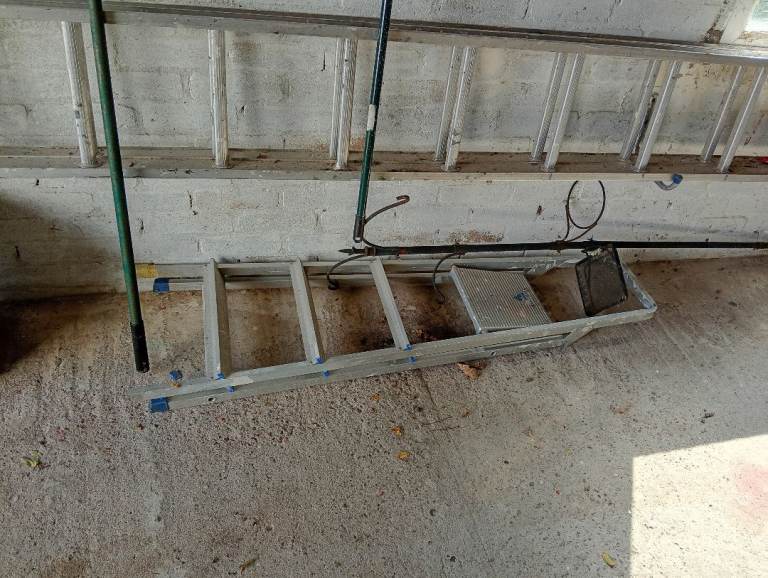 Ladder and step ladder
