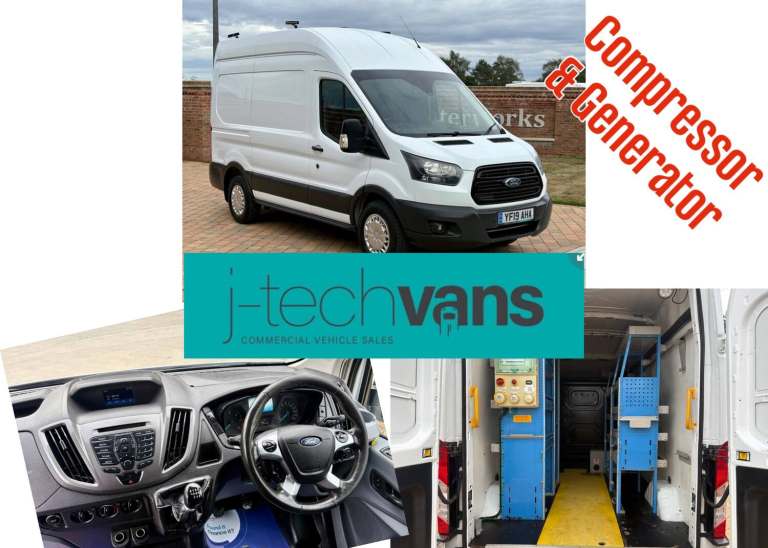2019 Ford Transit 2.0 TDCi 130ps L2 H3 Mwb Van *** Utility / Workshop Van *** PANEL VAN Diesel Ma...