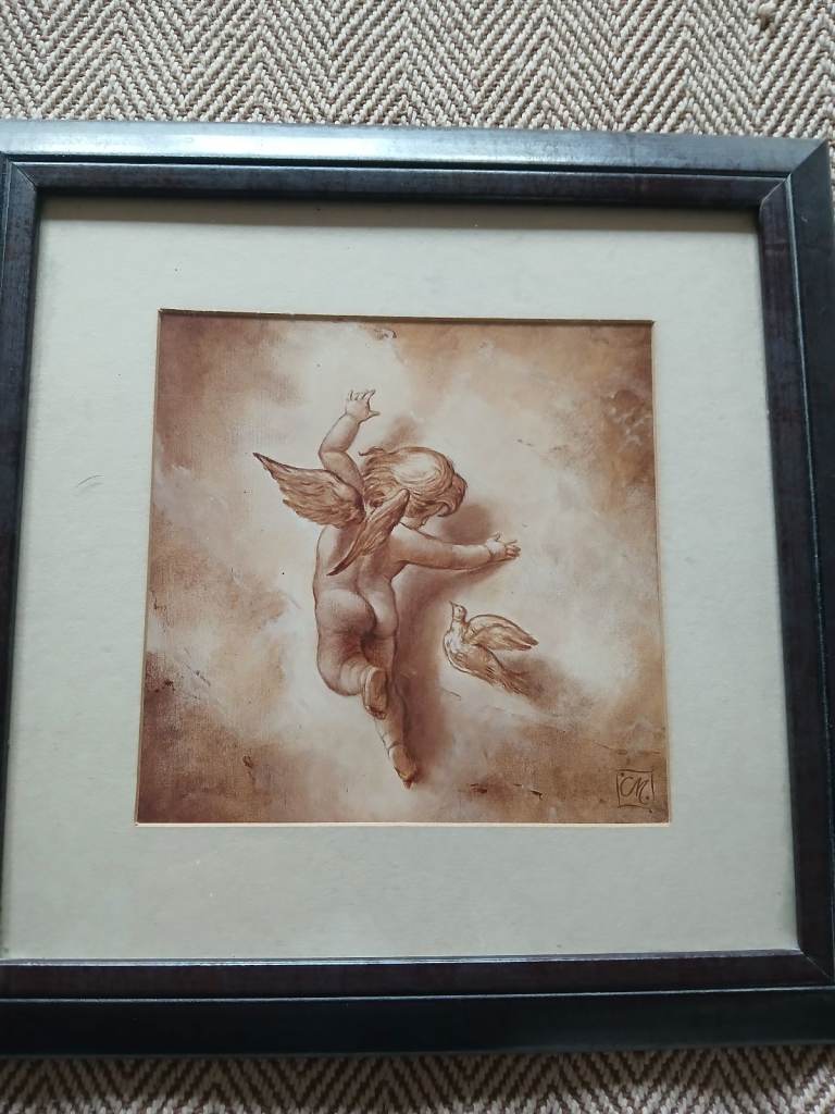 Cherub pictures set of 3