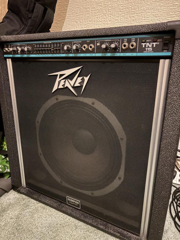 Peavey TNT 115 Bass Amp 160W 15" Scorpion Equipped
