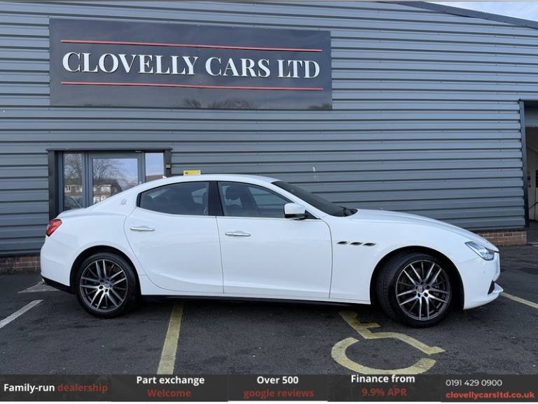 2015 Maserati Ghibli 3.0D V6 Saloon 4dr Diesel ZF Euro 5 (s/s) (275 ps) Saloon Diesel Automatic