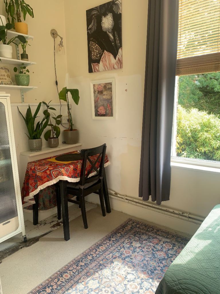  3 bed spaces and 2 bed on paper 1 extra small room is coverted 