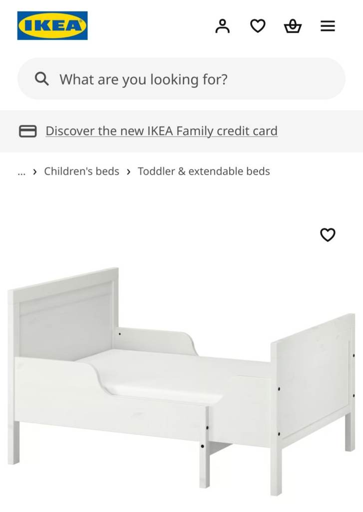 FREE KIDS BED - Extendable Ikea Sundvik Bed (great condition)