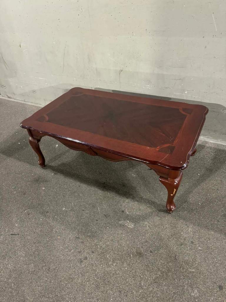 image for Mahogany Queen Anne Coffee Table