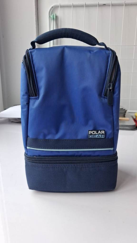 Polar Gear Insulated Lunch Bag – Blue, Excellent Condition