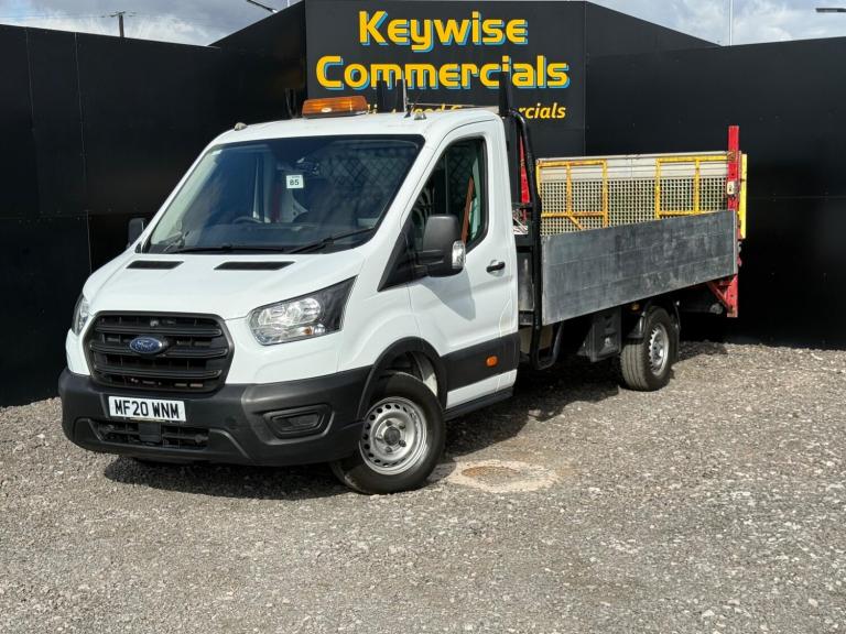 2020 Ford Transit 2.0 350 EcoBlue Leader Dropside 2dr Diesel Manual RWD L4 Euro 6 (s/s) (130  CHA...