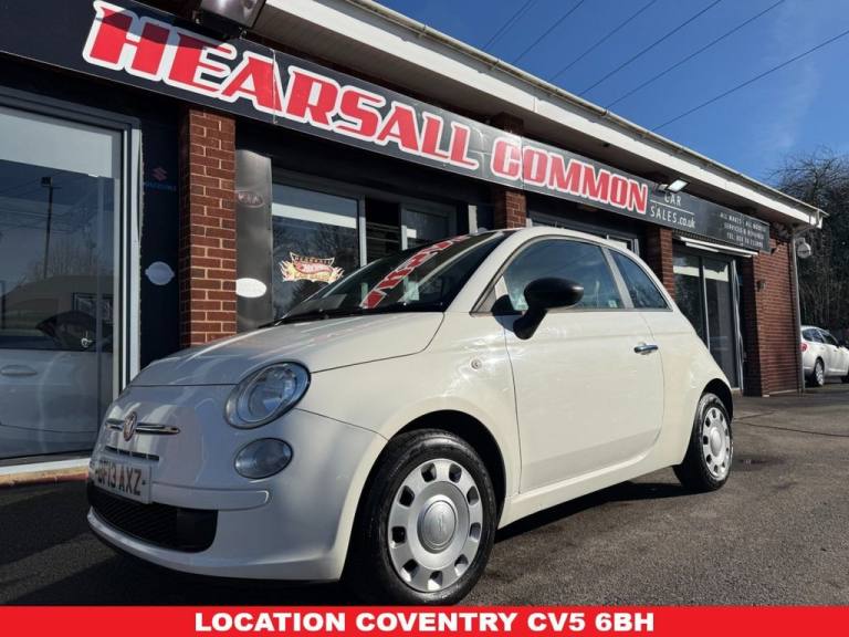 2013 13 FIAT 500 1.2 POP HATCHBACK 3DR PETROL MANUAL EURO 4 (69 BHP)