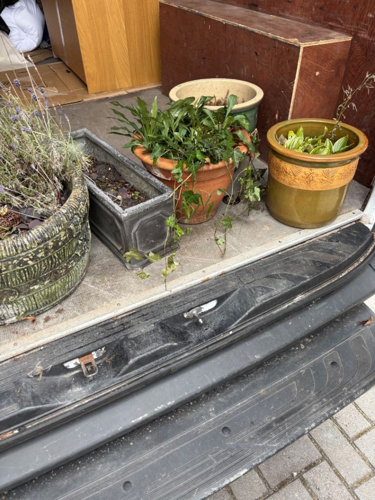 Selection of Used Garden Planters and Pots