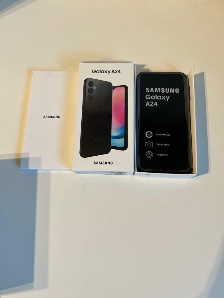 image for Samsung Galaxy smart phone  Android A24 , 128 GB unlocked brand new 