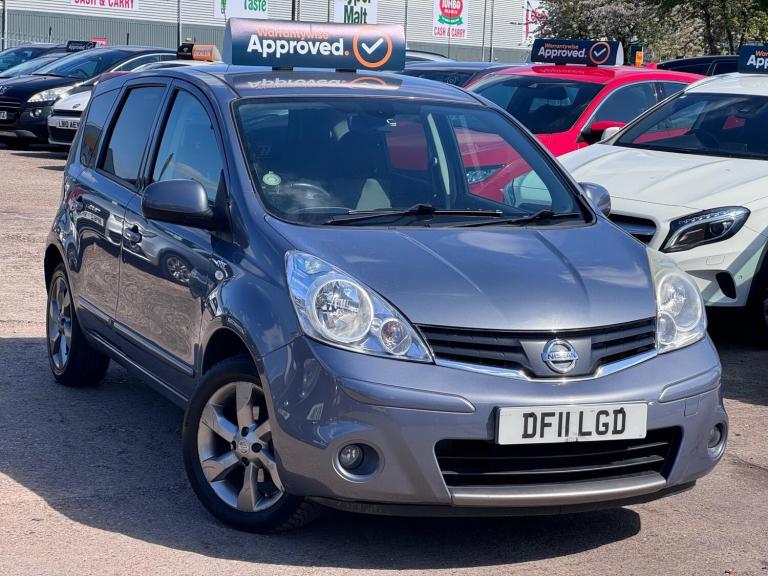 2011 Nissan Note N-tec Mpv Petrol Manual
