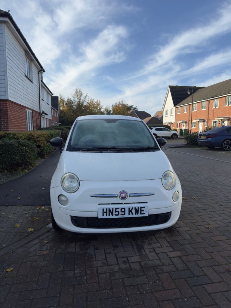 Fiat, 500, Hatchback, 2009, Manual, 1242 (cc), 3 doors
