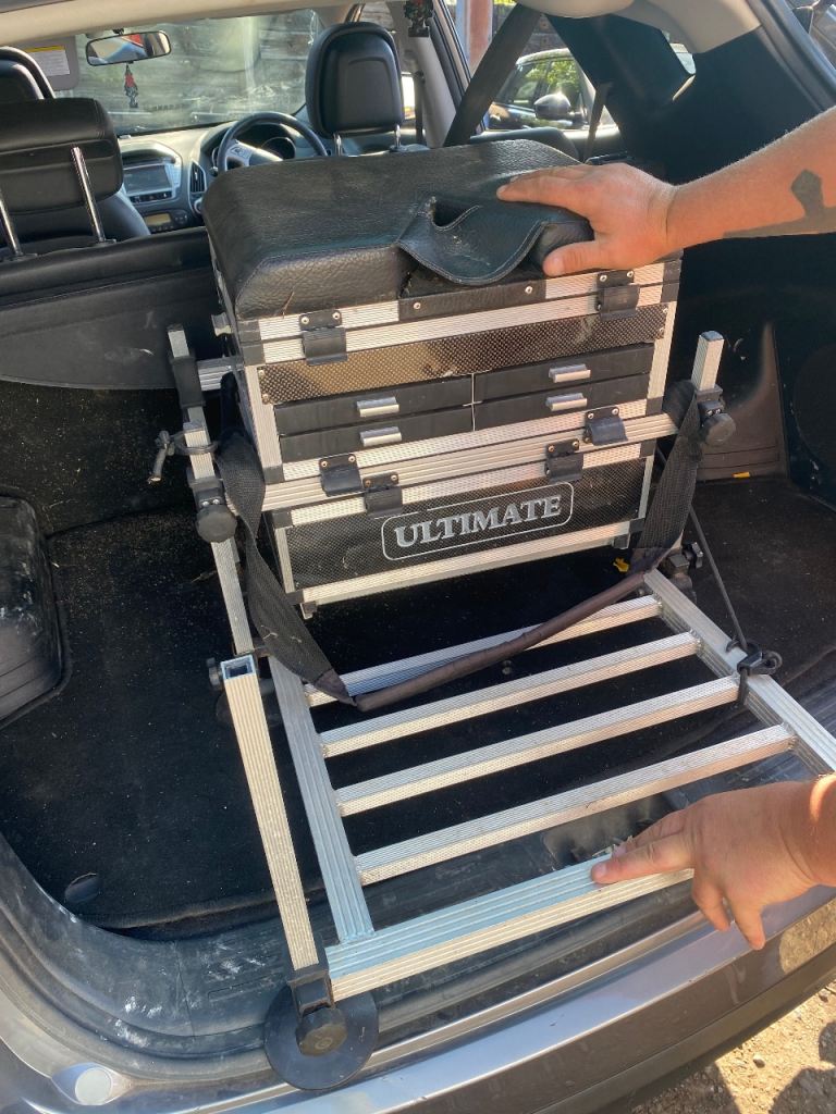 Ultimate Fishing Seat Box – Good Condition, Lightweight