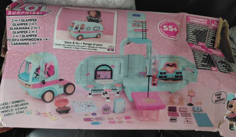 Large LOL Surprise 2-in-1 Glamper Playset – Brand New