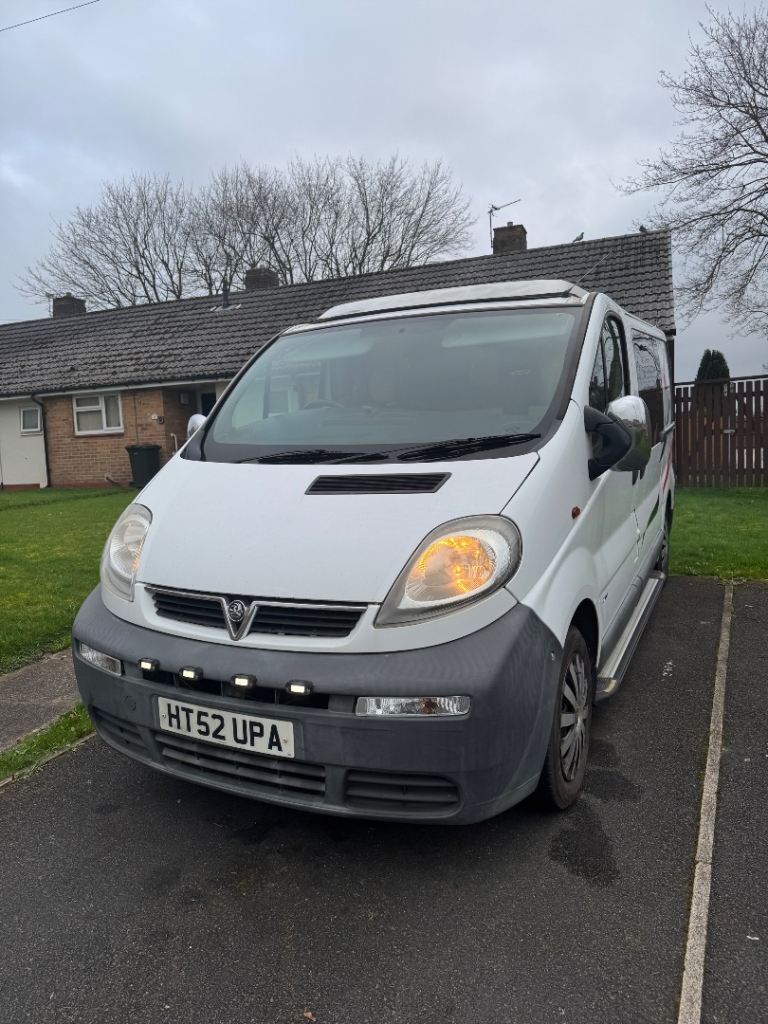 Vauxhall vivaro camper van 