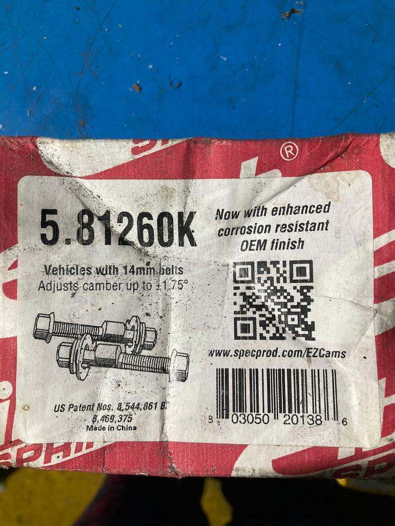 Mitsubishi EVO / OUTLANDER suspension camber bolts