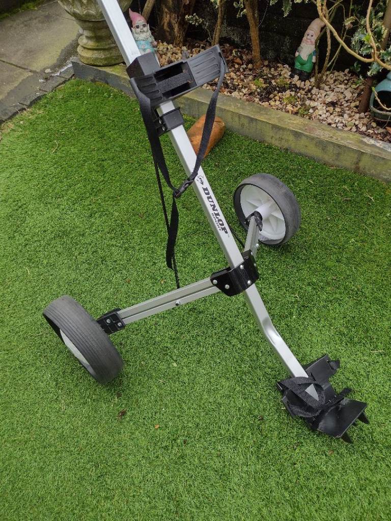 VGC DUNLOP SPORT LIGHTWEIGHT 2 WHEEL GOLF TROLLEY 