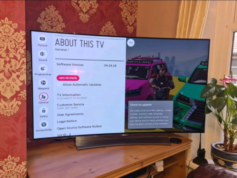 LG 55'' UHD 4K Smart HDR OLED 3D TV Wifi WebOS Freeview