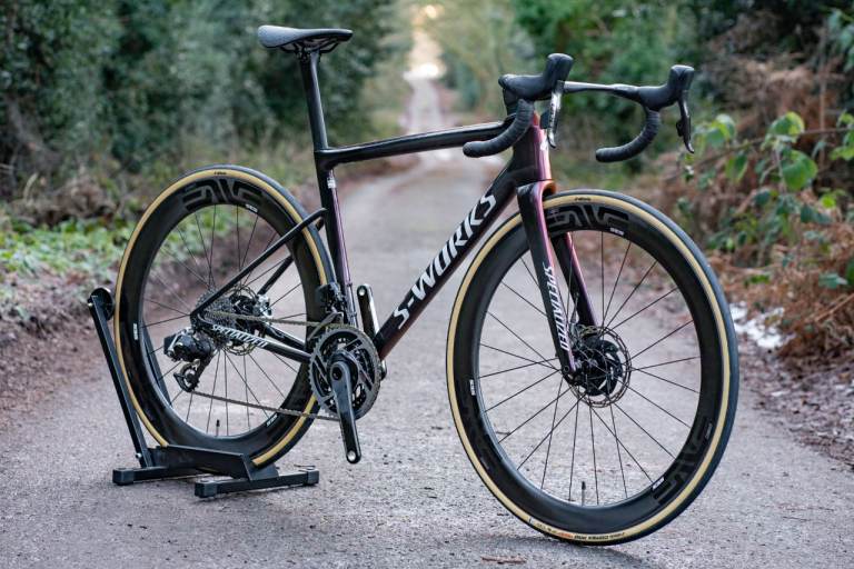 Specialized S Works Tarmac SL8 Red eTap AXS Bike 54cm Medium Enve ...