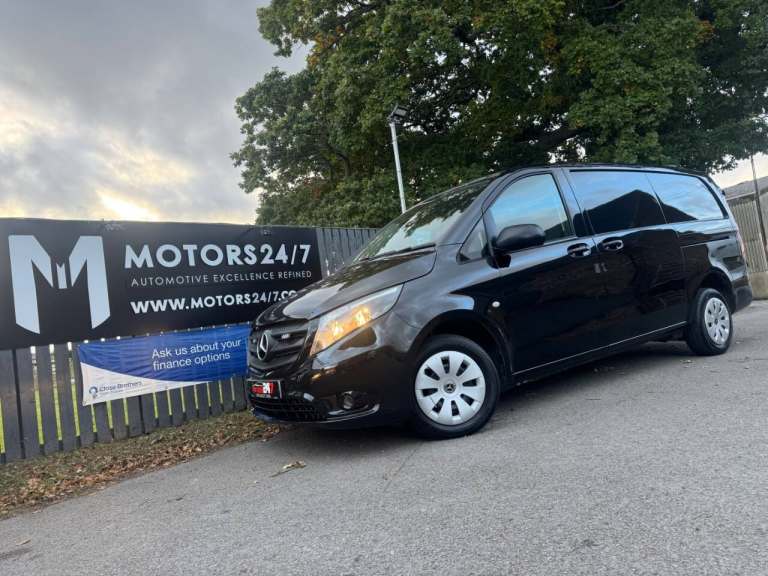 Mercedes-Benz Vito VITO 114CDI PROGRESSIVE VAN+2.1L MERC ENGINE!+BLACK!+AIR