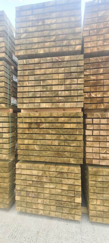Timber 4x3 treated posts 