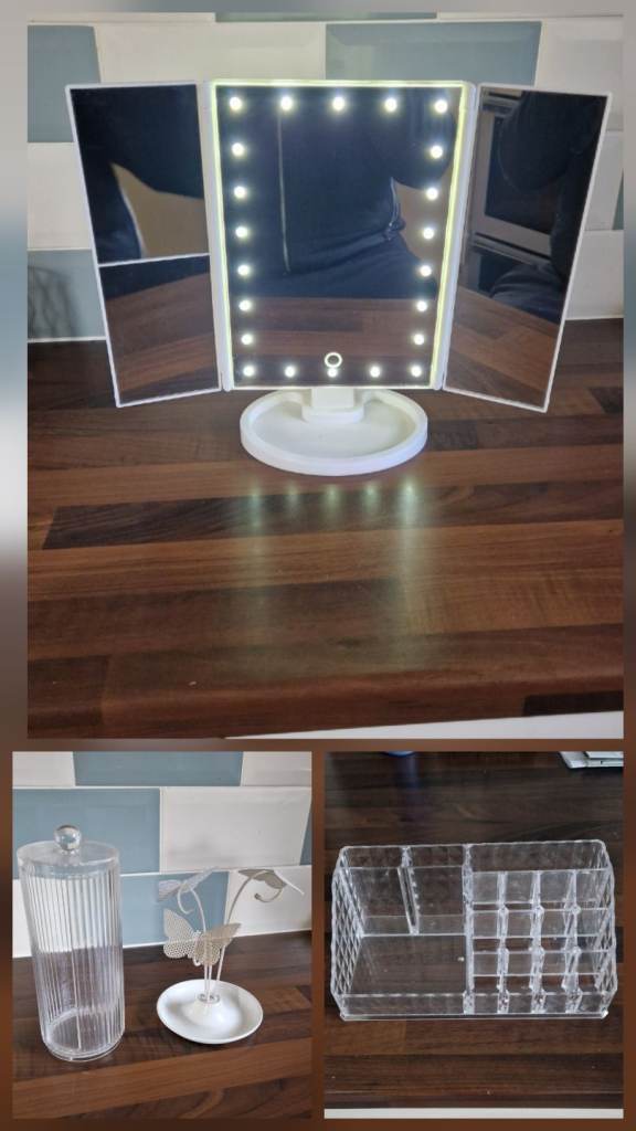 table top mirror,jewellary stand makeup stand & dispenser