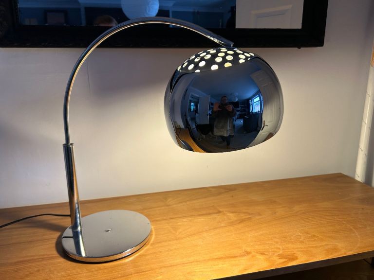 image for Chrome retro lamp