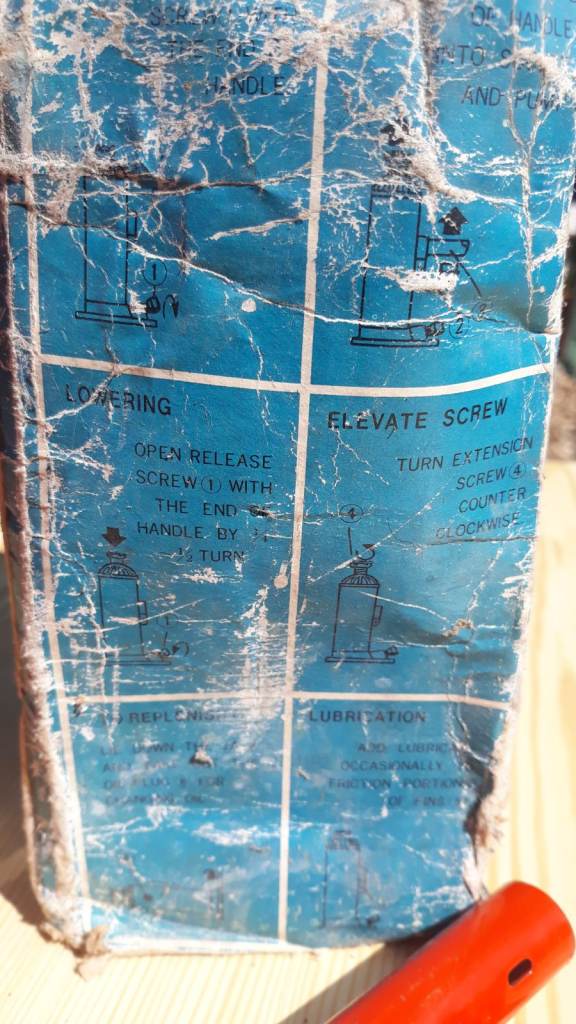 Draper hydraulic jack 