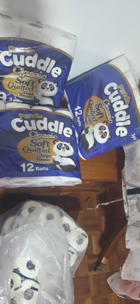 60 Panda cuddle classic tissue roll