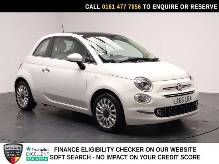 2016 Fiat 500 1.2 Lounge Hatchback 3dr Petrol Manual Euro 6 (s/s) (69 bhp) Hatchback Petrol Manual