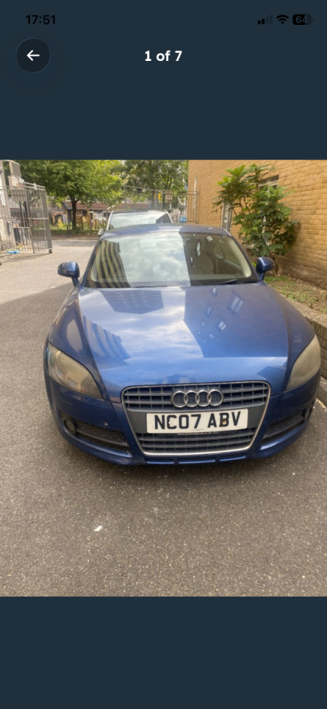 Audi, TT, Coupe, 2007, Manual, 1984 (cc), 2 doors