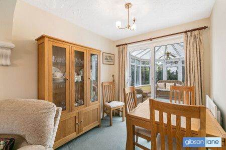 GPlan dining table and 4 chairs, cabinet and sideboard