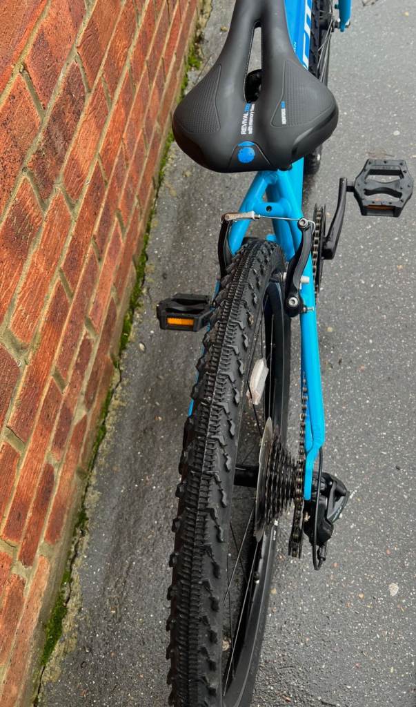 bike kinder MX24 forme blue light aluminium frame 24inch wheels New tires