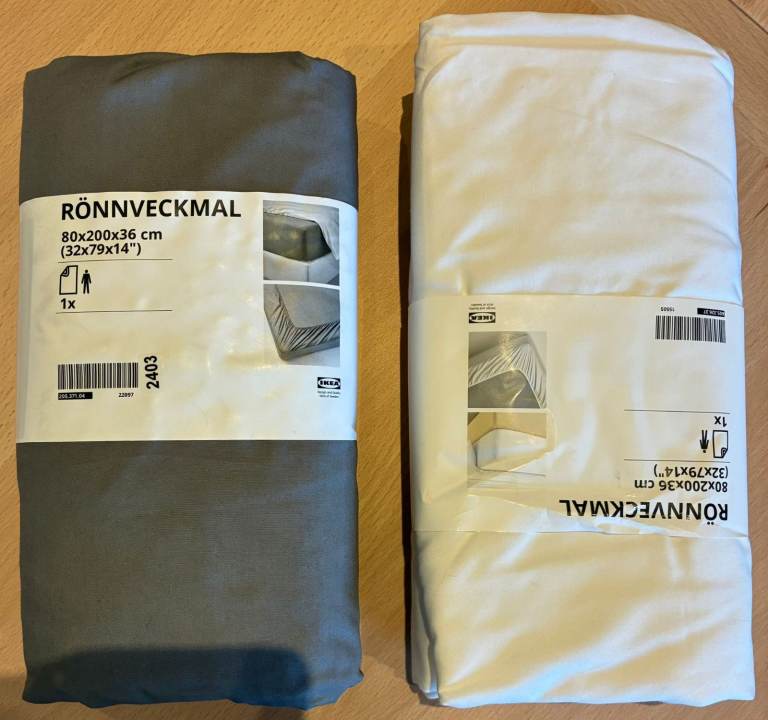 IKEA bed sheets (single bed)