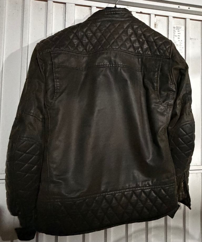 Oxford Hardy Wax Textile Jacket - Olive - XL