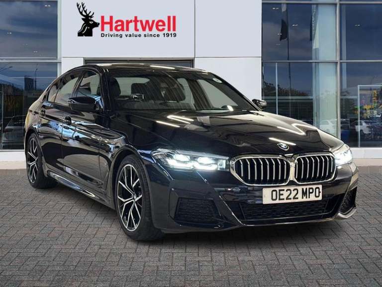 2022 BMW 5 Series 2.0 520d MHT M Sport Saloon 4dr Diesel Hybrid Steptronic Euro 6 (s/s) (190  Sal...