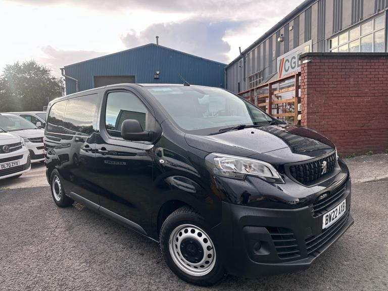 2022 Peugeot Expert 1.5 BlueHDi 1000 Professional Premium Standard MWB BLACK