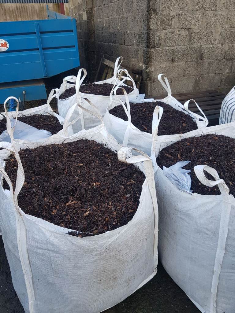 Garden woodchip/mulch/bark for sale in bulk bags