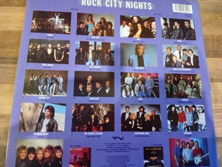 Rock City Nights LP - READ DESCRIPTION