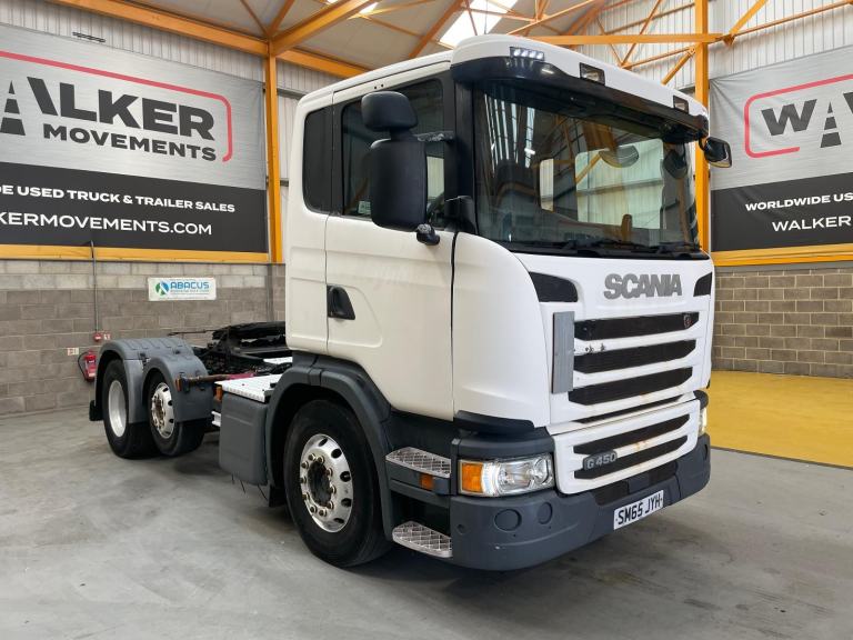 SCANIA G450 *EURO 6* PET REGS 6X2 TRACTOR UNIT – 2015 – SM65 JYH