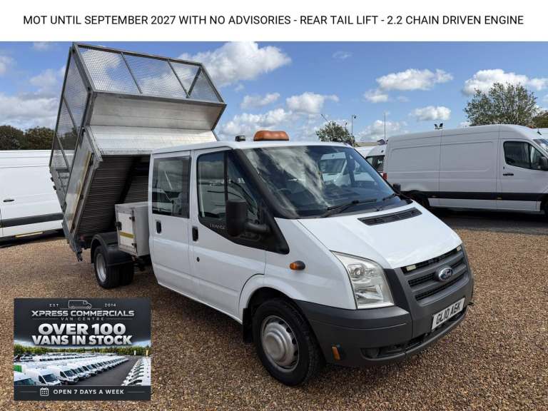2010 Ford Transit 2.4 TDCi 350 Duratorq Chassis Cab 4dr Diesel Manual RWD L3 (DRW, DPF, 6Spd) Cha...