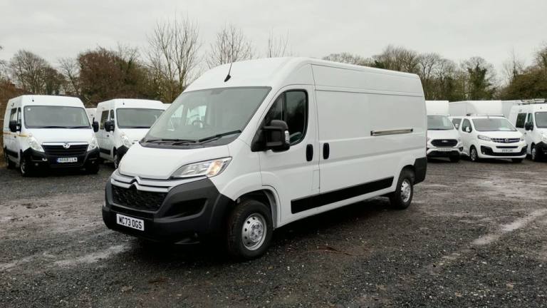 2023 Citroen Relay L3 H2 Enterprise Edition Blue Hdi 140 PS LWB High Roof With Ar Conditioning PA...