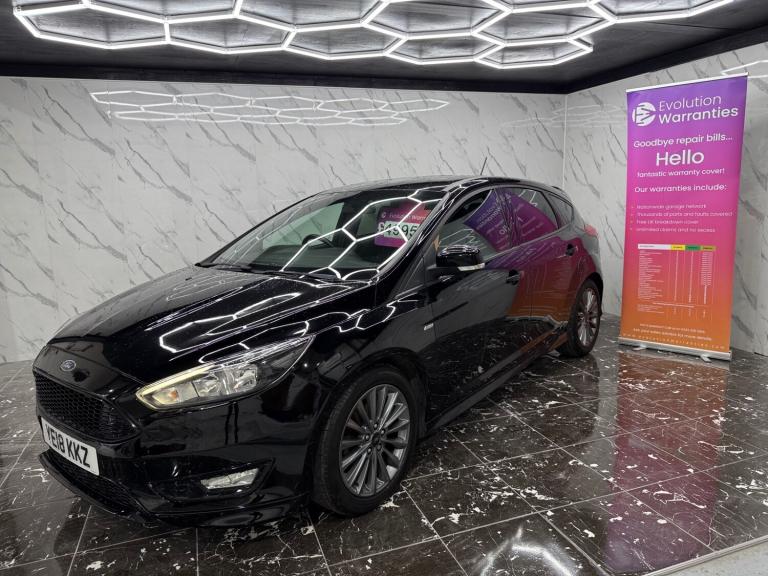 2018 Ford Focus 1.0T EcoBoost ST-Line Hatchback 5dr Petrol Manual Euro 6 (s/s) (140 ps) HATCHBACK...