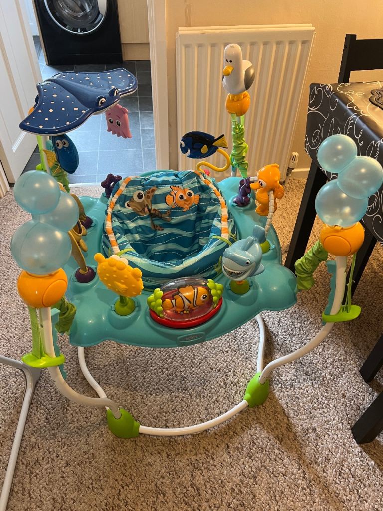 Finding Nemo Jumperoo – Very Good Condition, Lights & Music