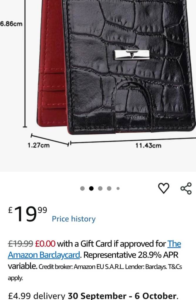 Urban Forest Leather Wallet (without money clip) 