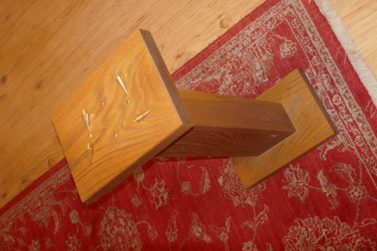 Oak Hi FI Speaker Stands for sale